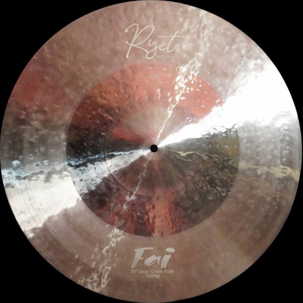 Ryet 21" Fai Dual Crash Ride 2206g