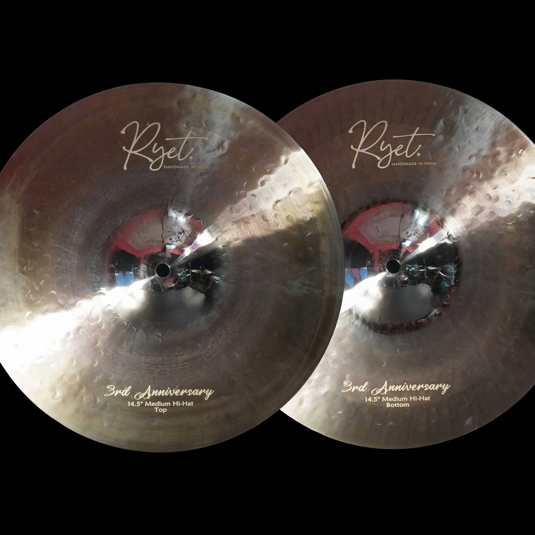 Ryet 3rd Anniversary 14.5" Medium Hi-Hats